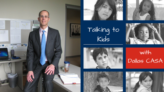 Talk to an abused child