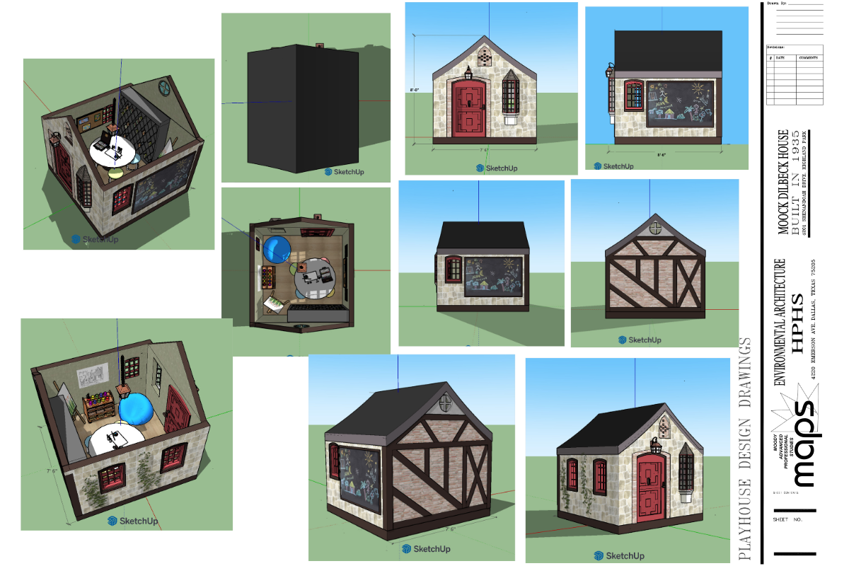 This is an images of a 2026 playhouse design